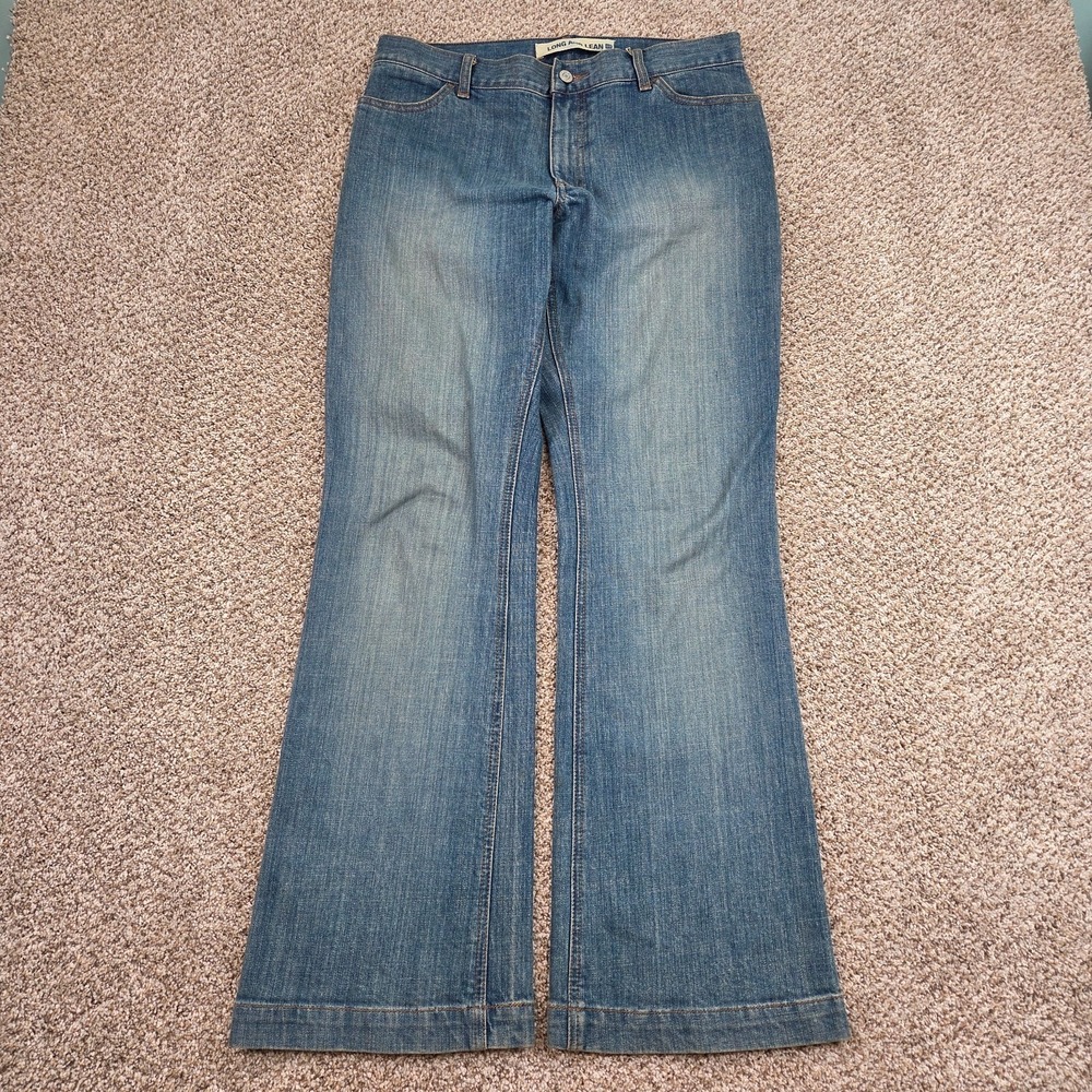 Gap Jeans Womens 10R Boot Cut Long And Lean Mid Rise Medium Wash Stretch‎